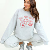 Valentine's Collage Holiday Crewneck Sweatshirt - view 3