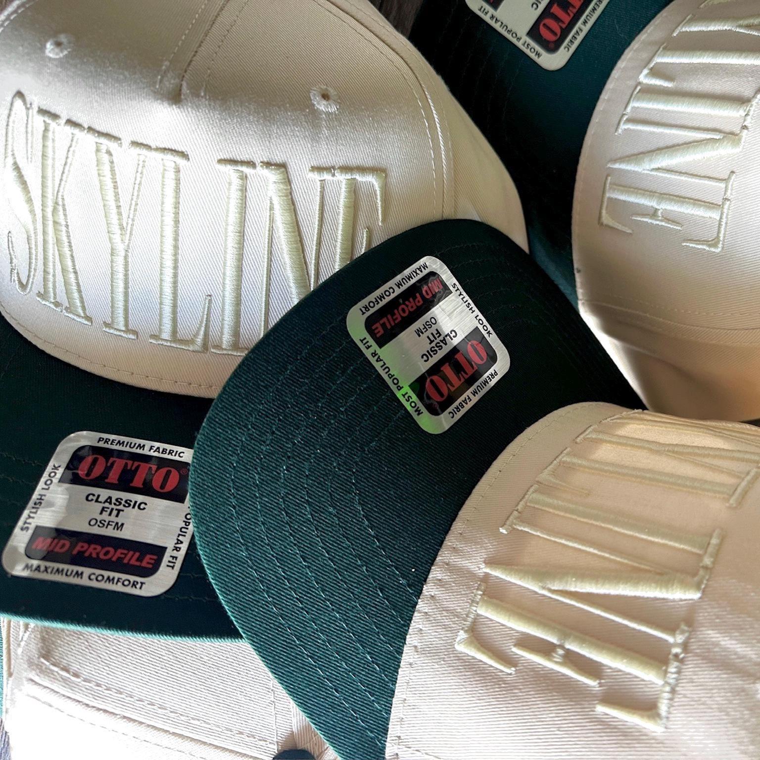 Monochrome Wedding Embroidered Trucker Hat - PayRespects
