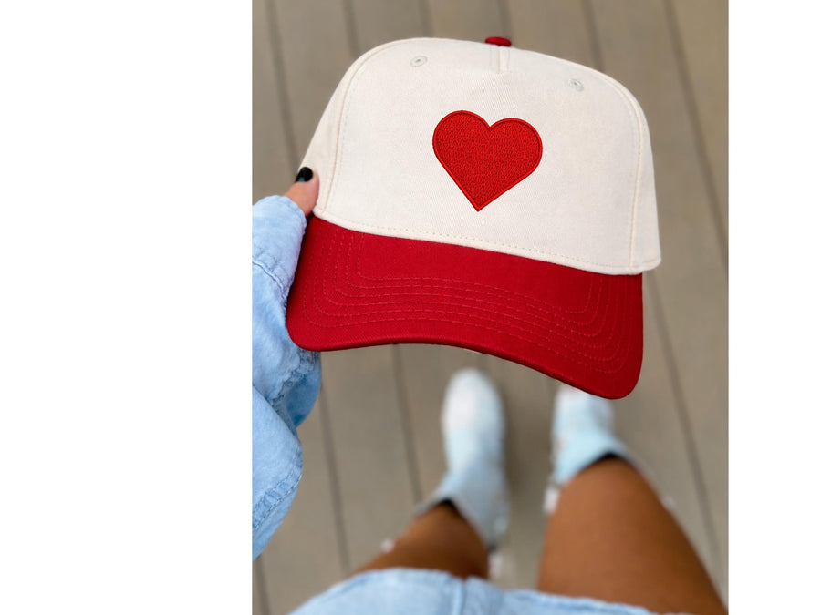 Heart Holiday Vintage Trucker Hat - PayRespects