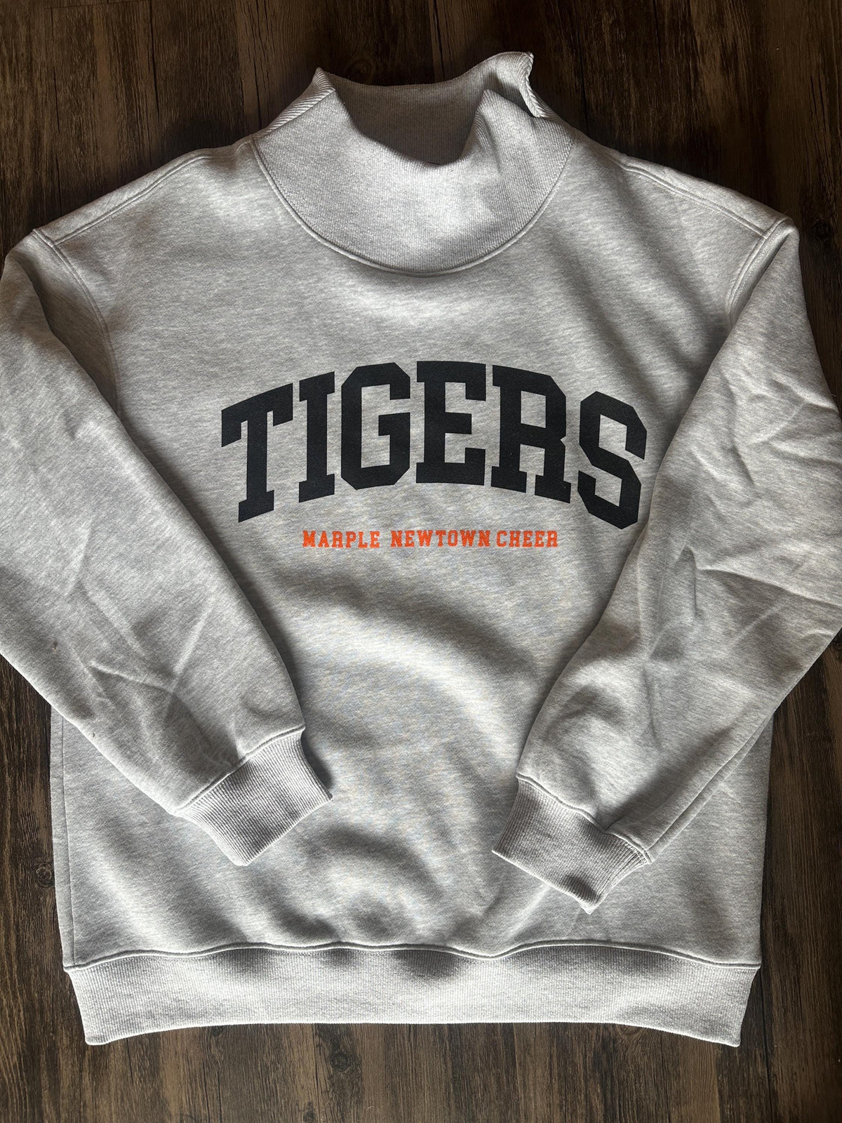 Custom College Mockneck Sweatshirt
