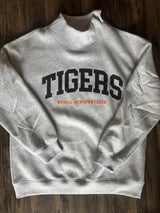 Custom College Mockneck Sweatshirt