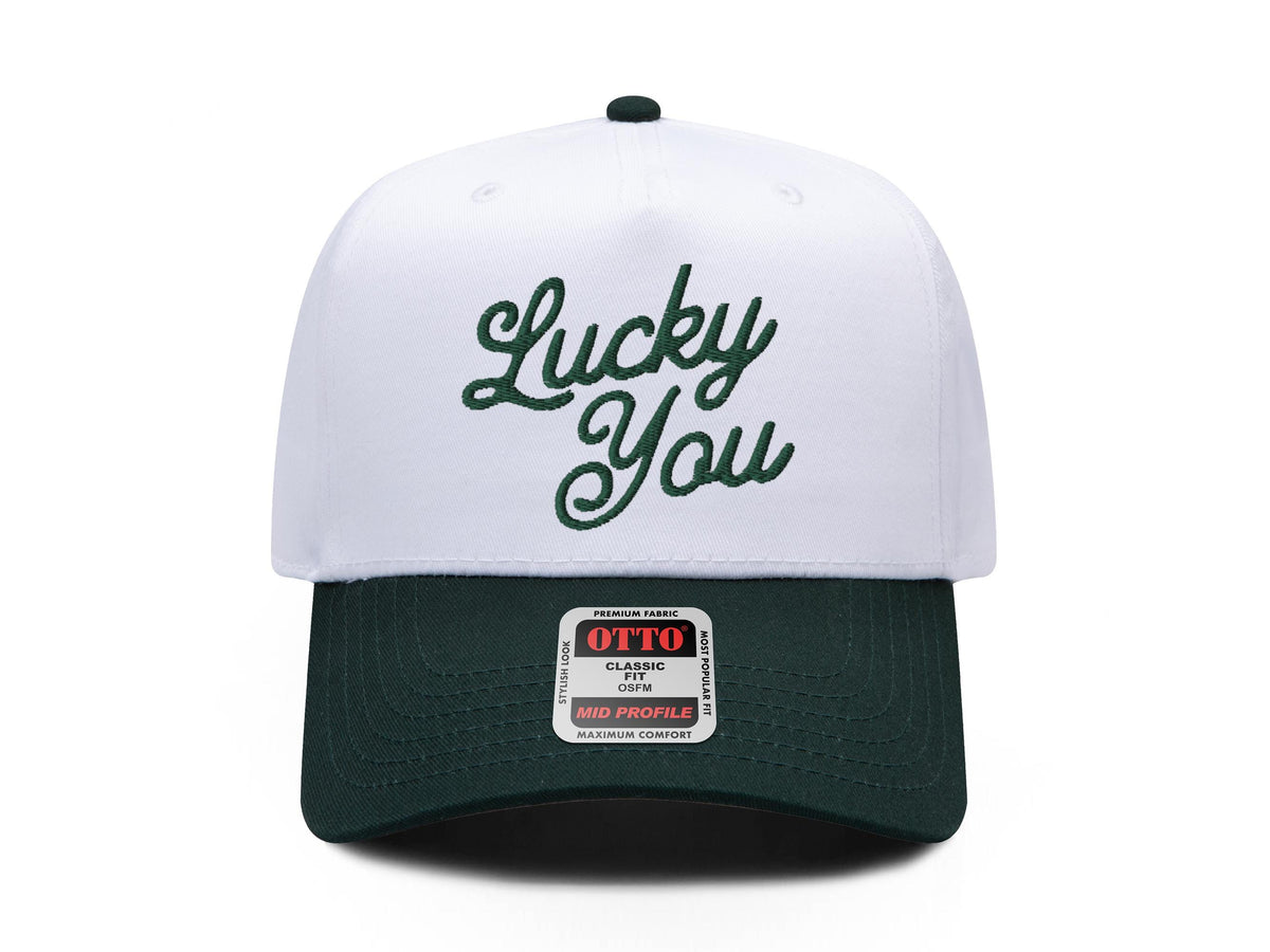 Lucky You Embroidered Hat