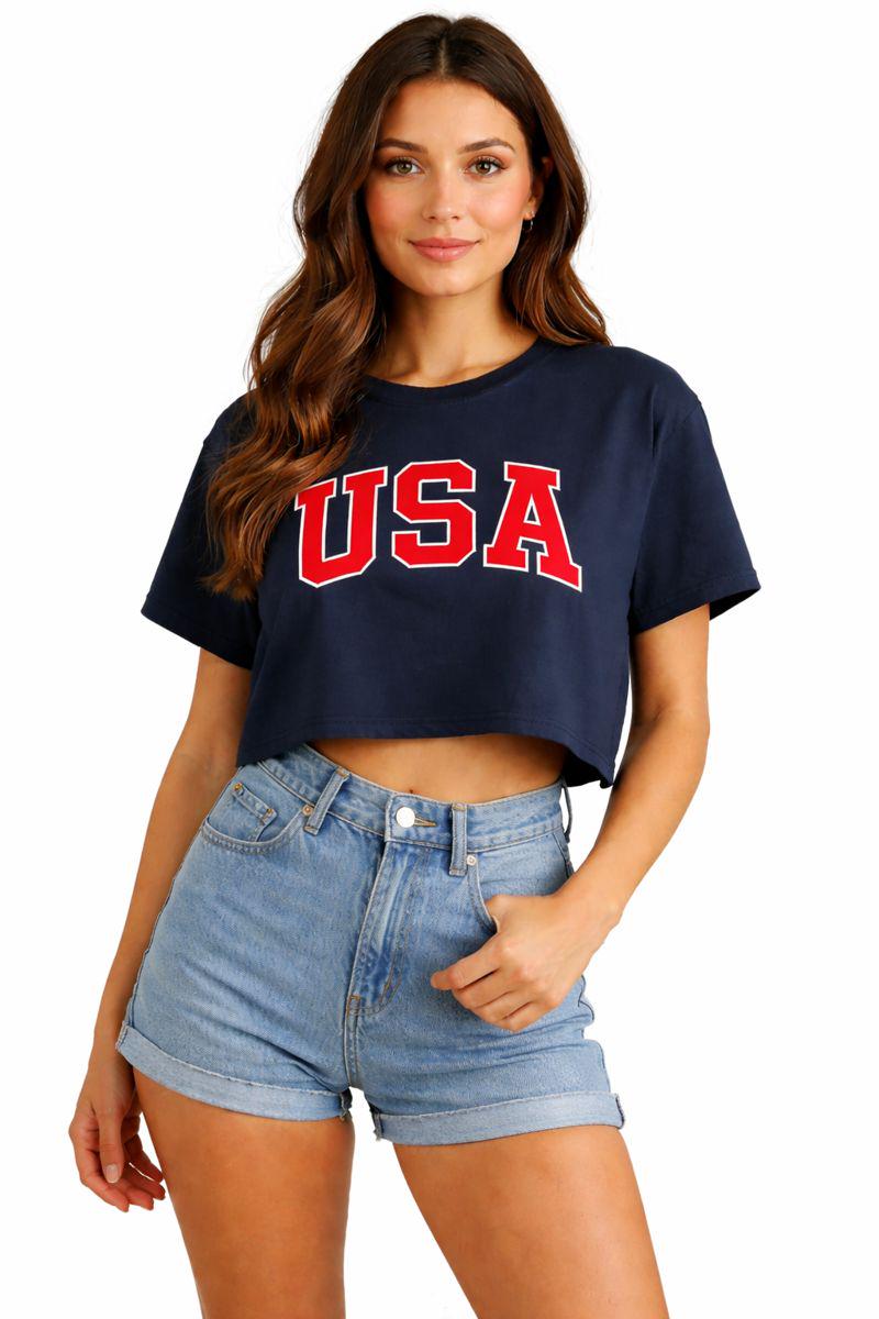July Sports Team Crop Top - PayRespects