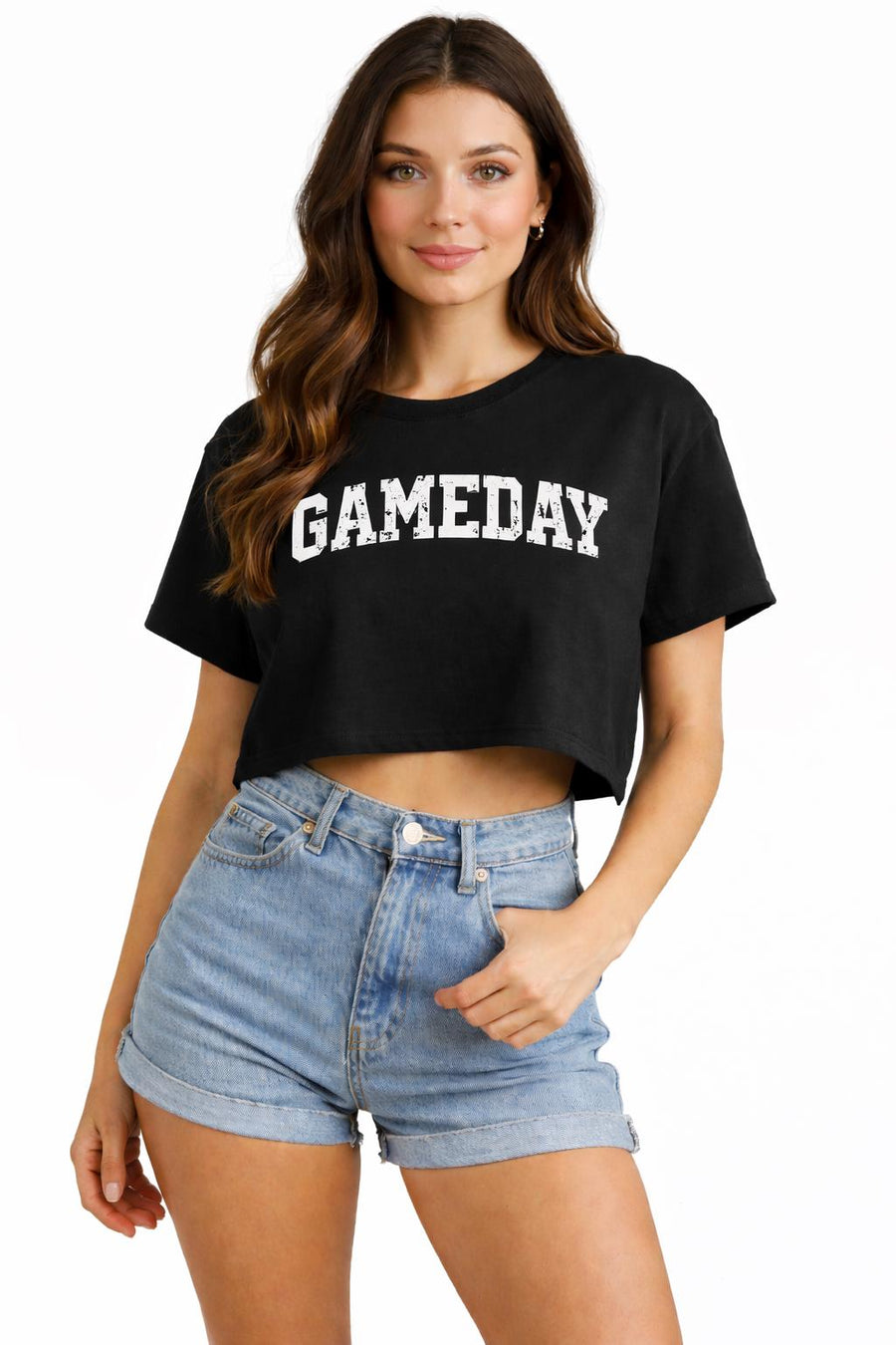 Game Day Custom Crop Top - PayRespects
