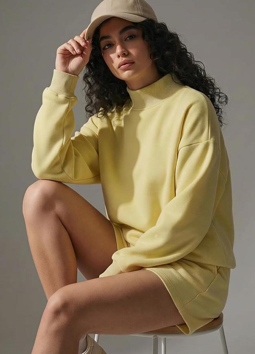 Custom Homebody Mockneck Sweatshirt