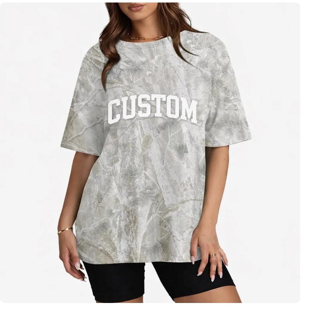 Personalized Oversized Tee - PayRespects