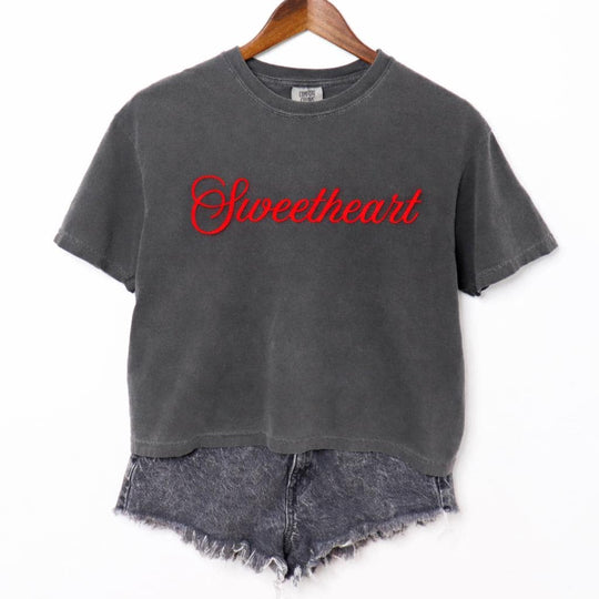 Sweetheart Valentine's Holiday Crop Top - PayRespects