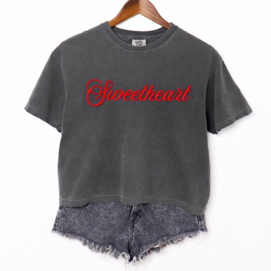 Sweetheart Valentine's Holiday Crop Top - PayRespects