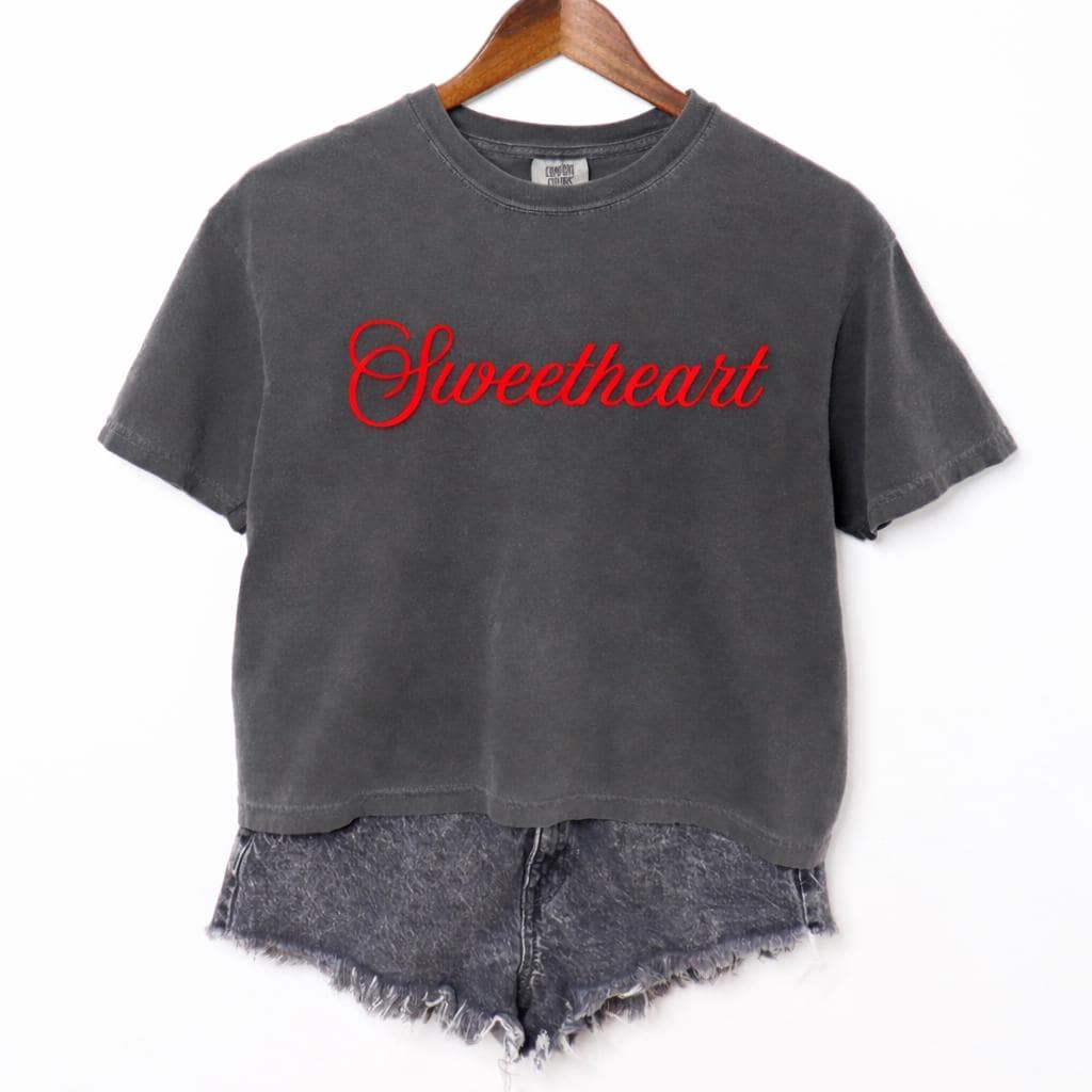 Sweetheart Valentine's Holiday Crop Top - PayRespects