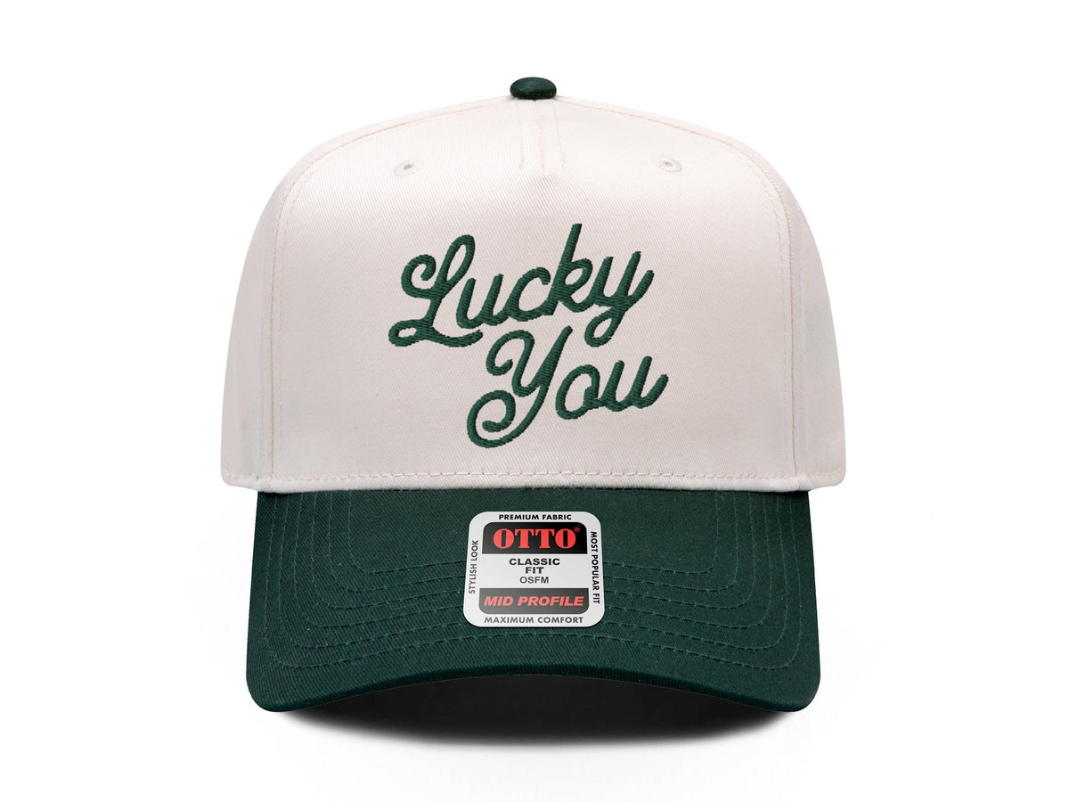 Lucky You Embroidered Hat