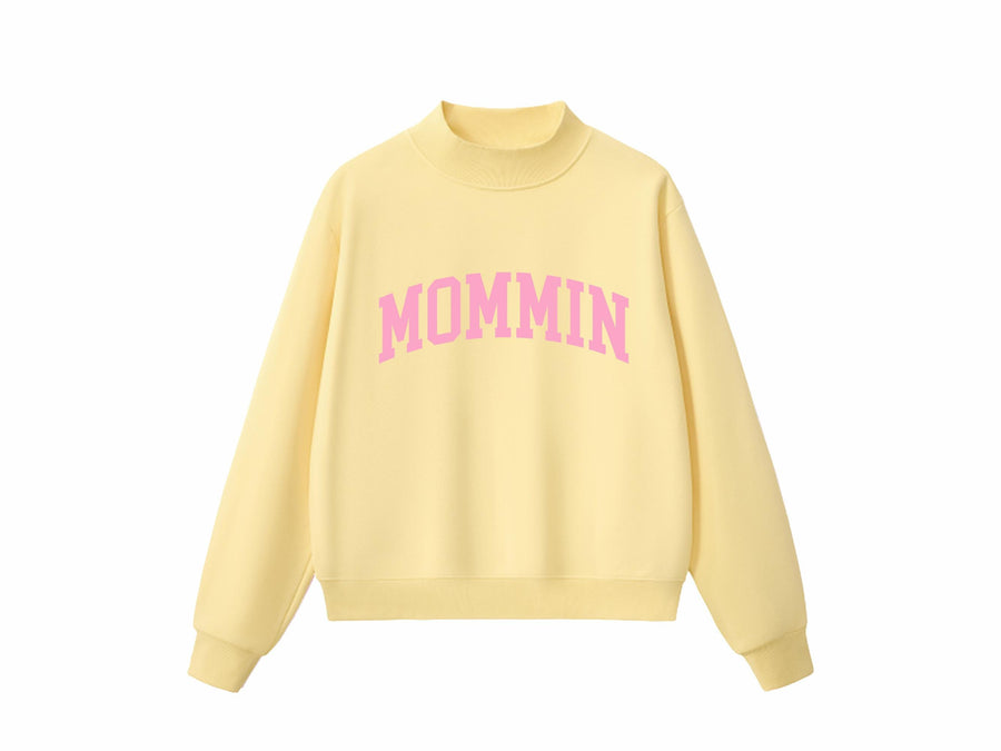 Mommin Yellow Mom Sweatshirt - PayRespects