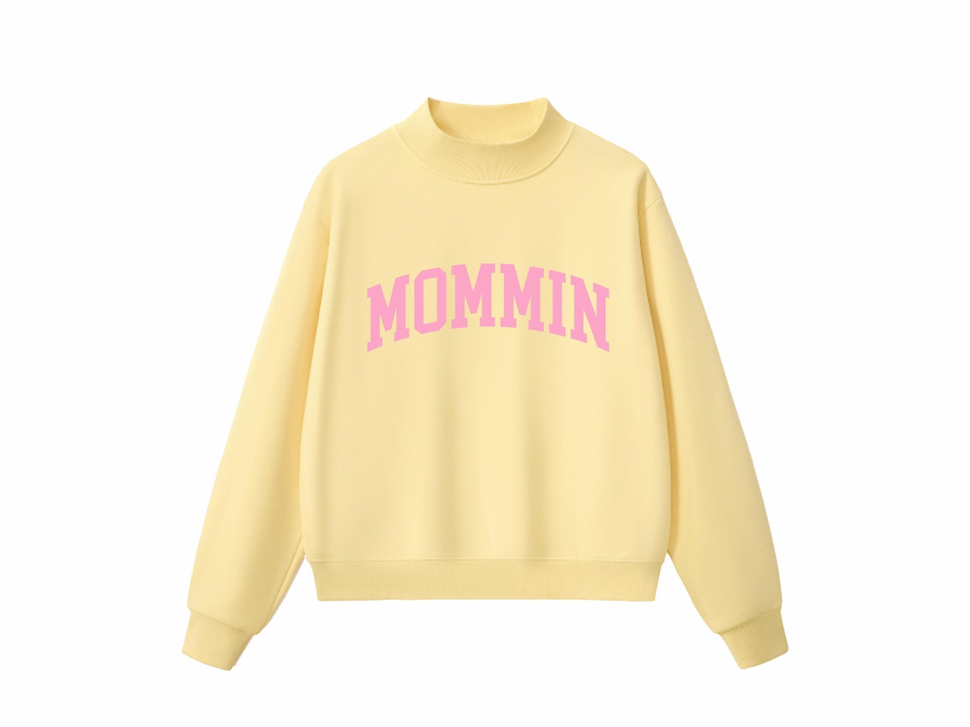 Mommin Yellow Mom Sweatshirt - PayRespects
