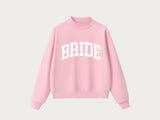 Custom Bride & Bridal Party Mockneck Sweatshirt
