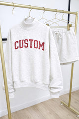 Bulk Greek Custom Logo Sweatshirt - view 3