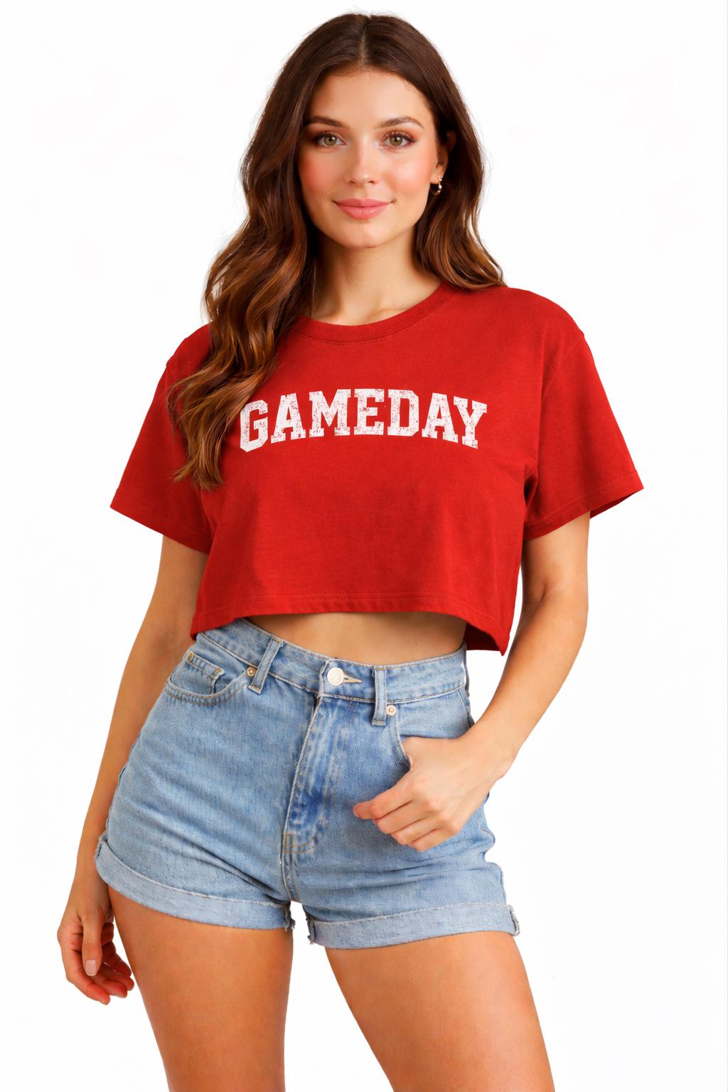 Game Day Custom Crop Top - view 2