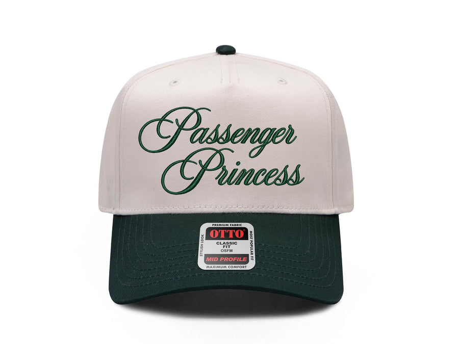 Passenger Princess Hat: Two Tone Green Snapback - PayRespects