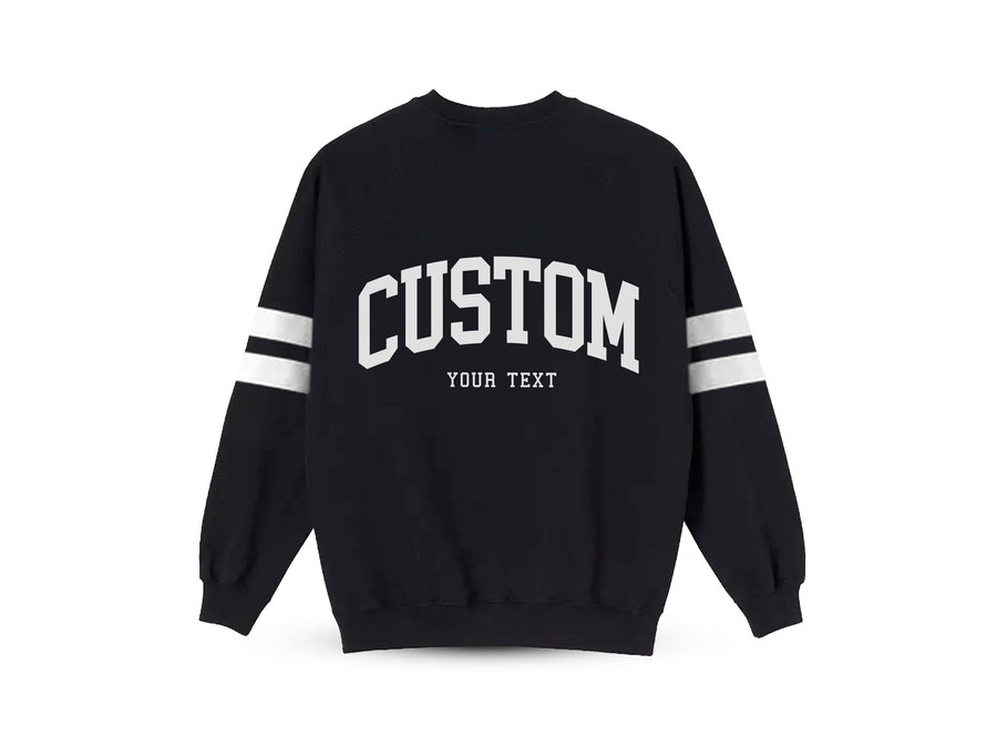 Striped Sports Team Custom Sweatshirt - PayRespects