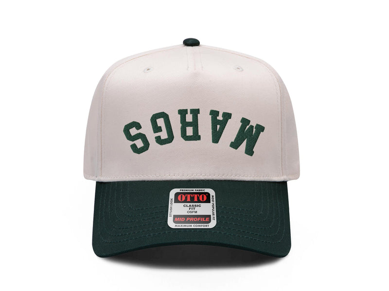 Margs Upside Embroidered Trucker Hat