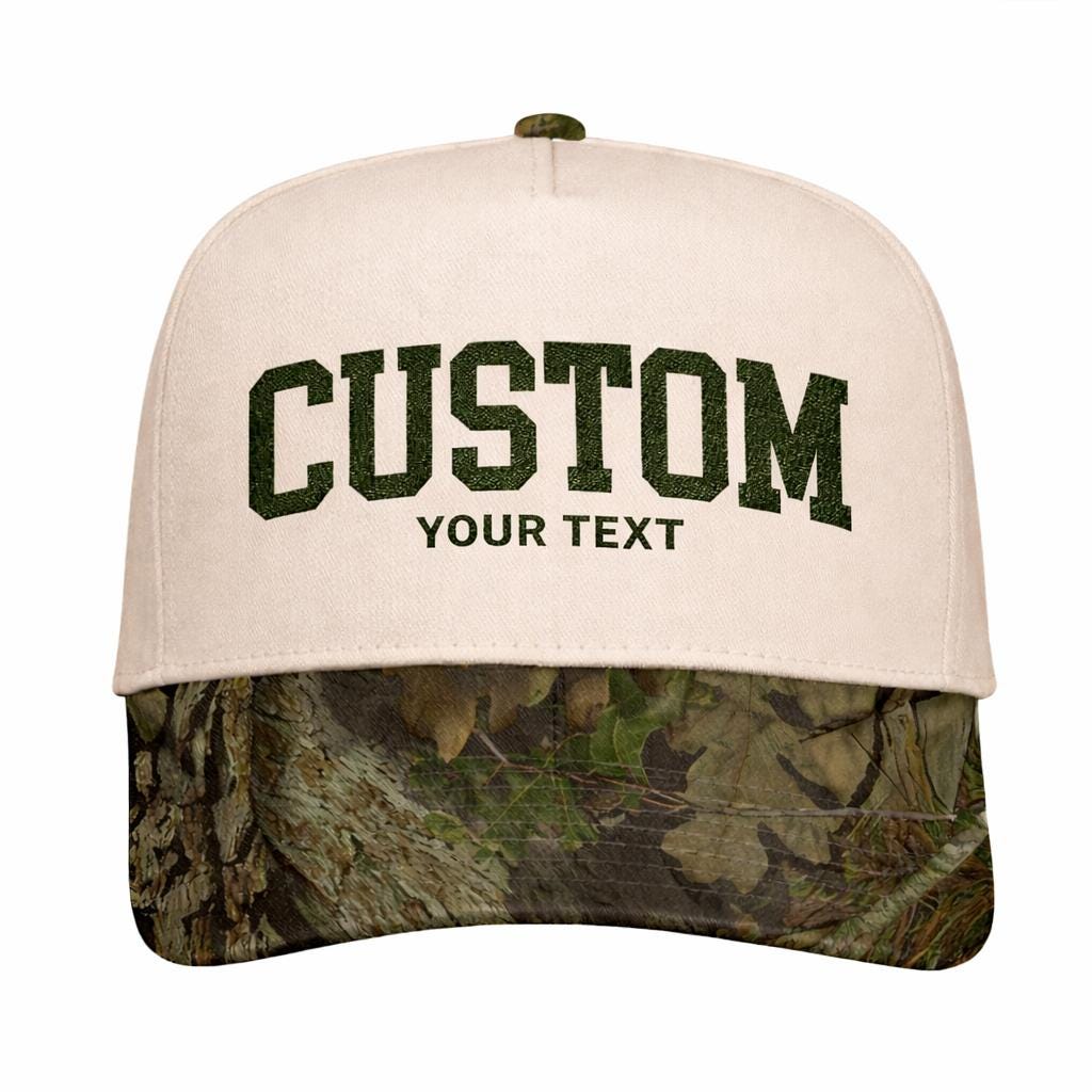 Camo Embroidered Trucker Hat - view 4