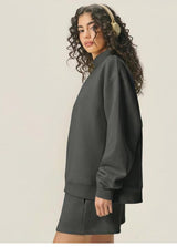 Custom Two-Tone Print Mockneck Sweatshirt