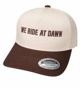 Brown Natural Corporate Embroidered Trucker Hat - view 2