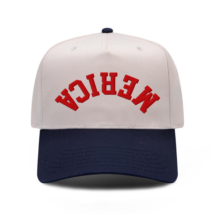 America Upside Vintage Trucker Hat