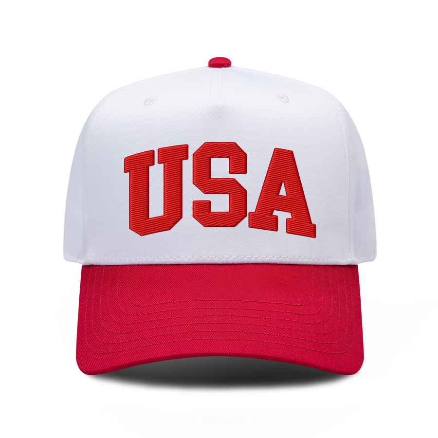 USA Varsity Embroidered Hat