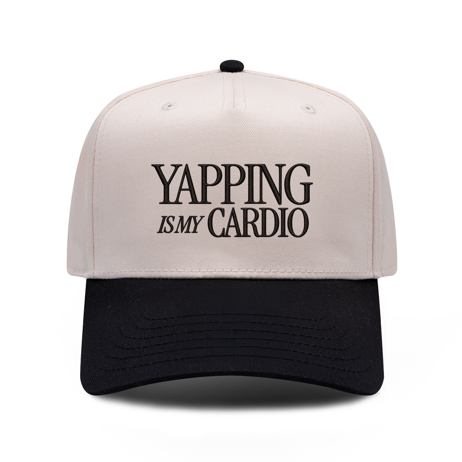 Yapping Is My Cardio Embroidered Hat