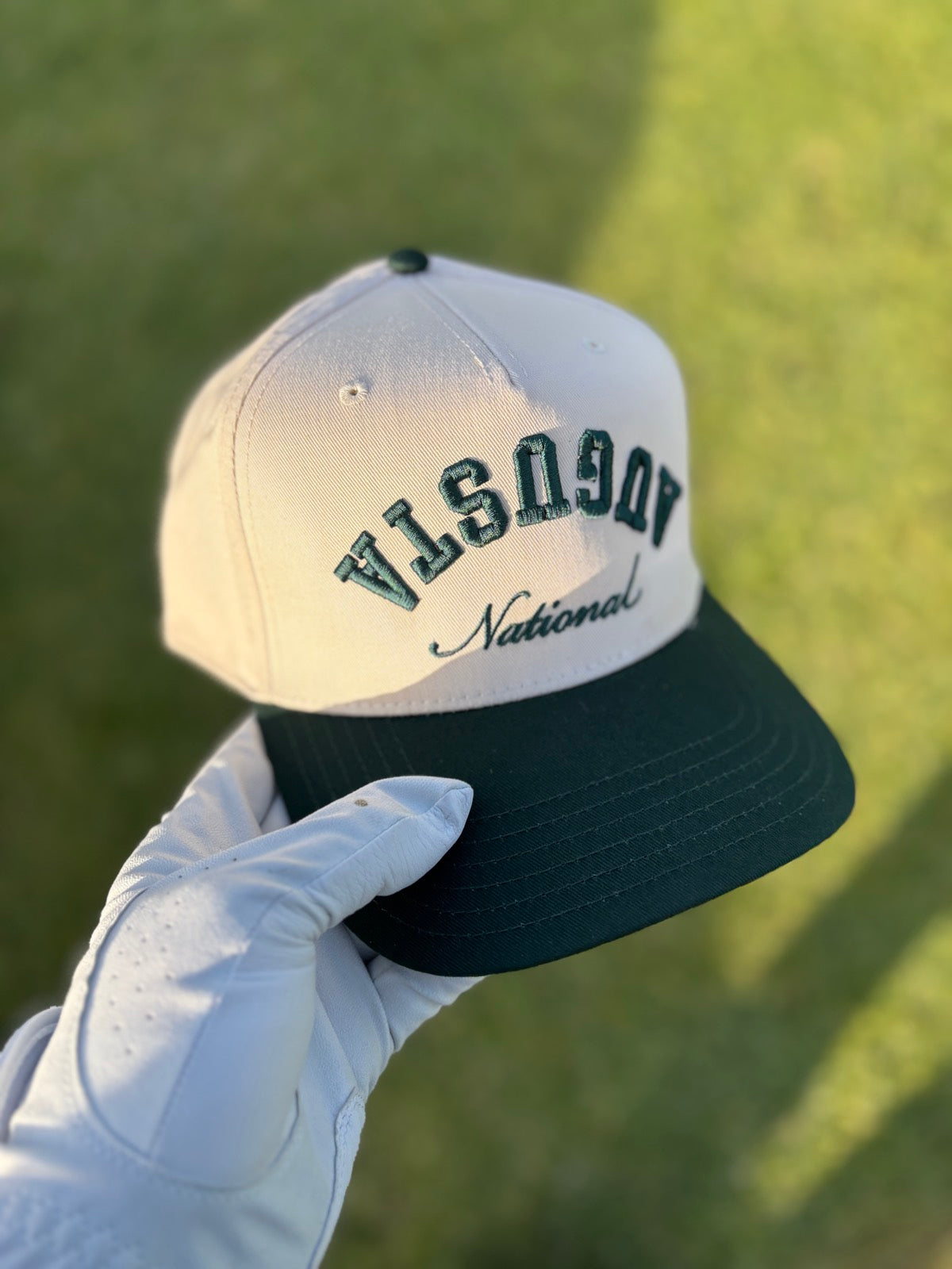 Your name on it. Stitched for real.